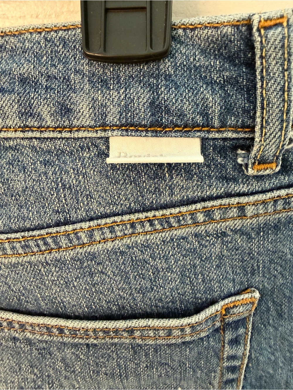 Boyish The Brady High Rise Crop Flare Jeans Women’s Size 30 Medium Wash 26.5 - Picture 9 of 9